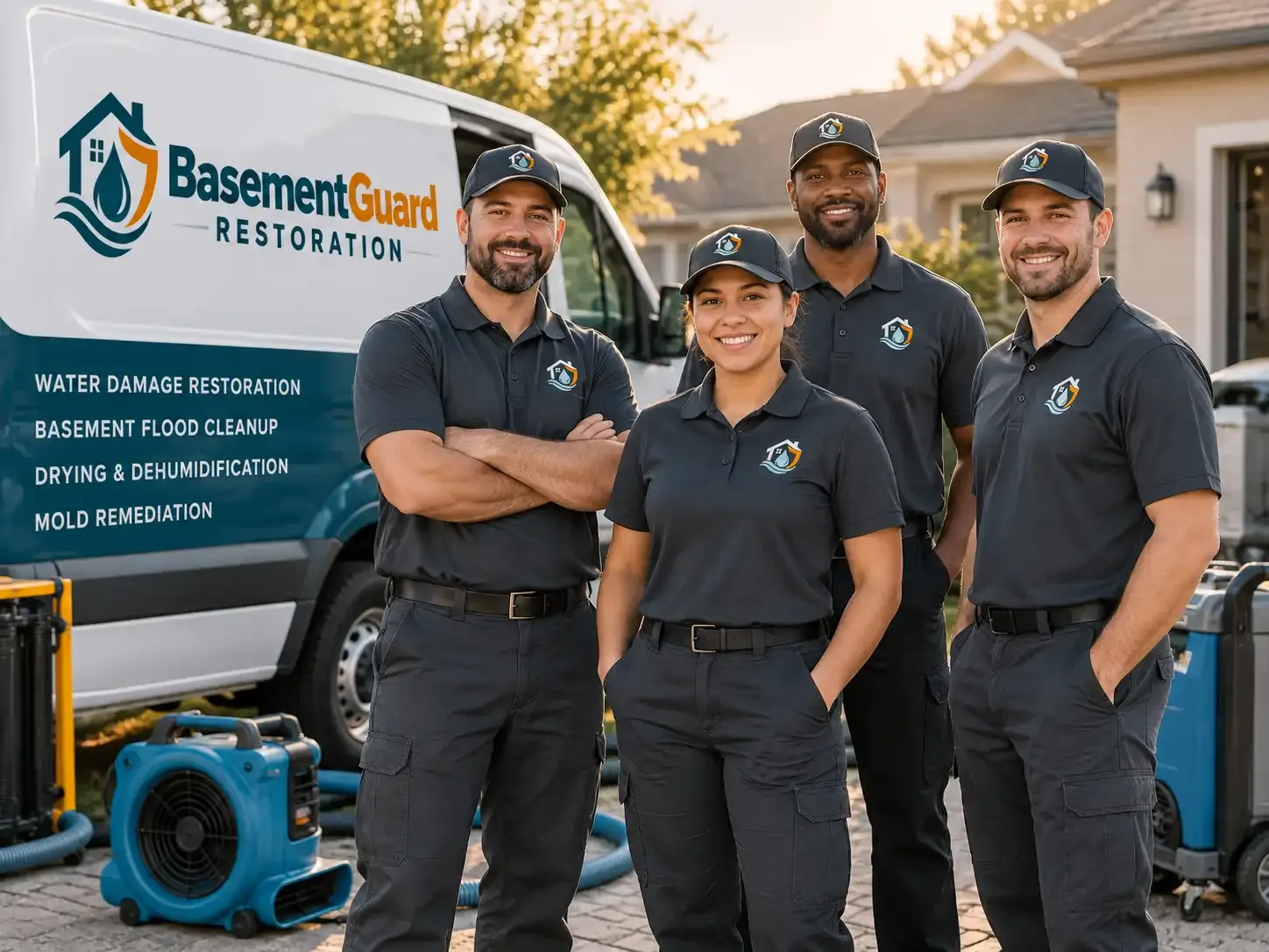 Basement Water Damage Restoration company in North Prairie, WI